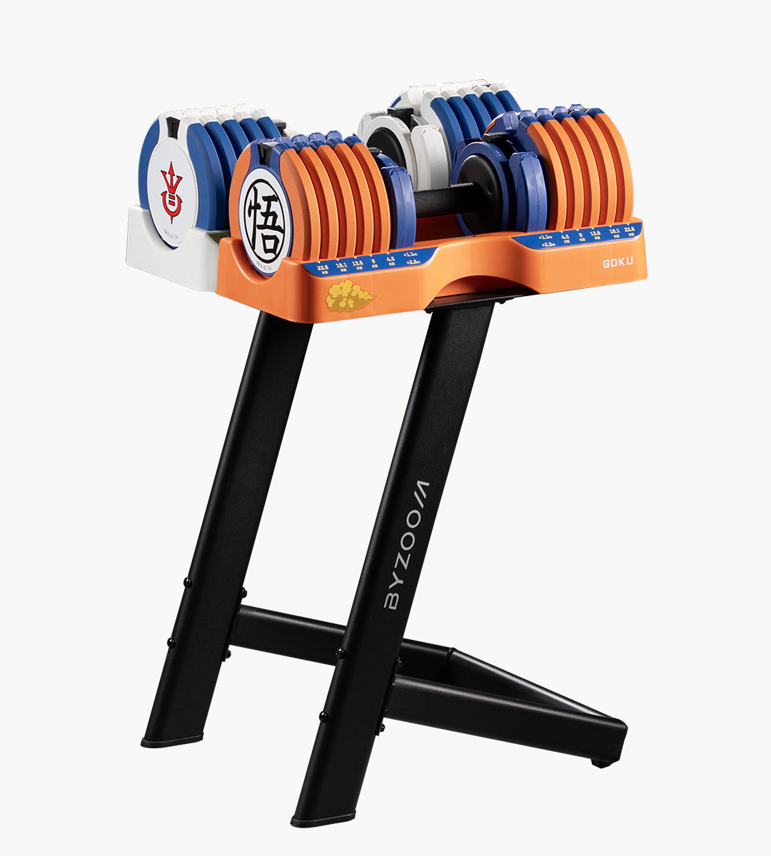 七龍珠Z 25kg 15段重量可調式啞鈴(悟空+達爾款) +Pure Series 25kg