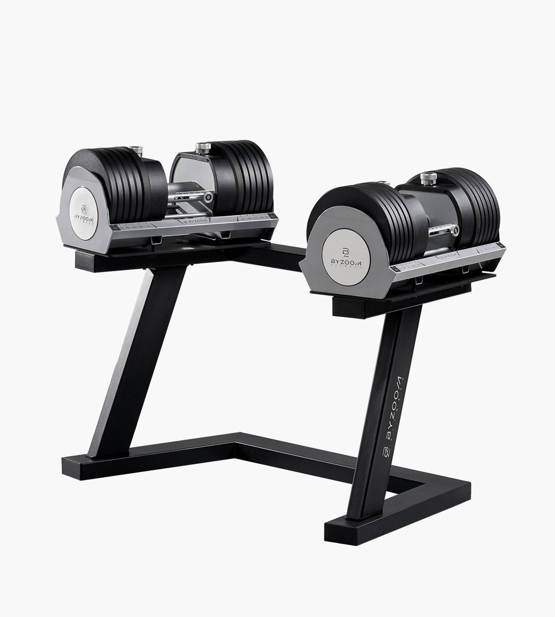 (Pre-order) Power series 46kg adjustable dumbbell 2pcs + dumbbell rack