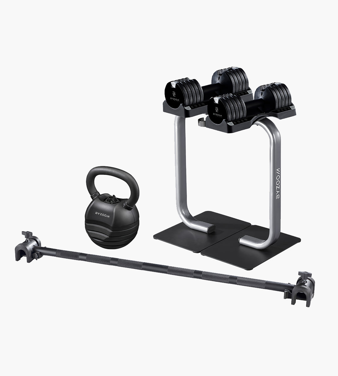 Pure Series 5.6kg (12.5LB) Dumbbells Bundle (black)