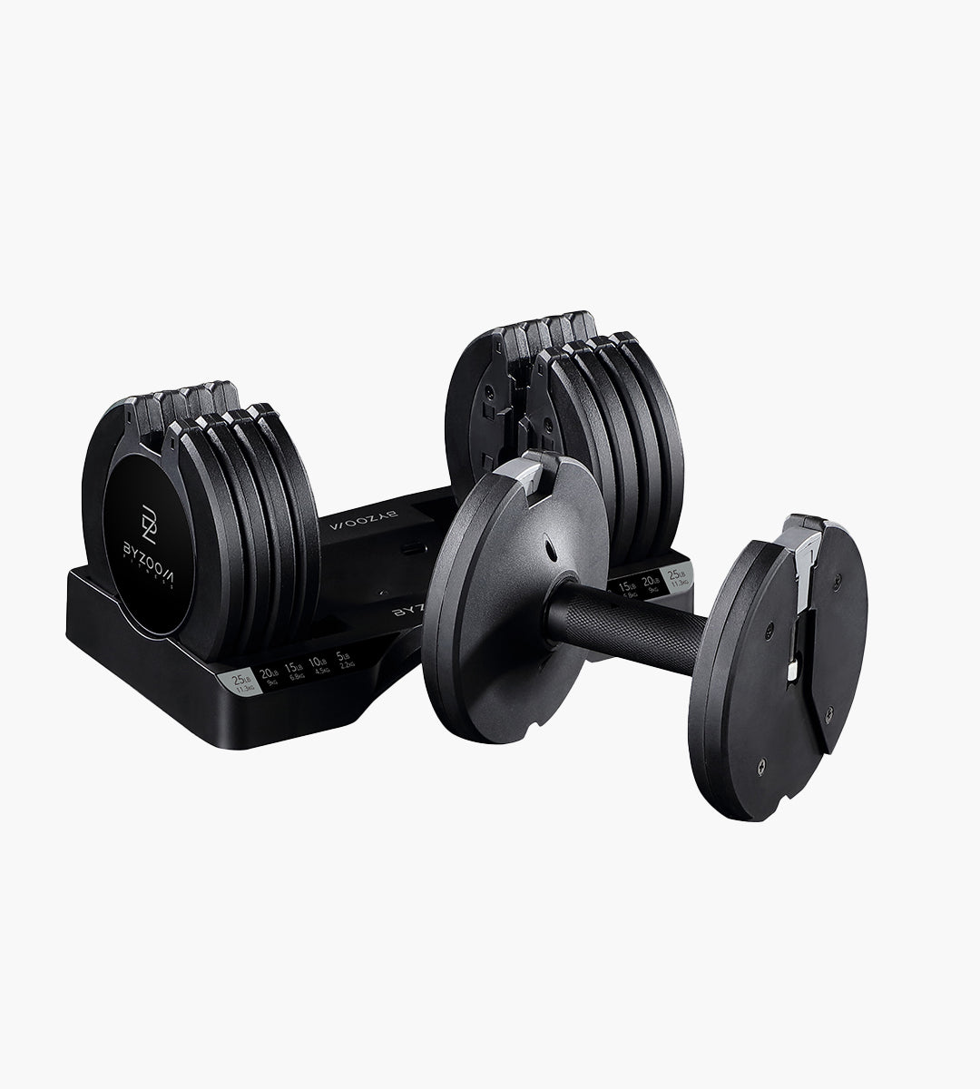 Pure Series 11.3KG (25LB) Adjustable Dumbbell (black
