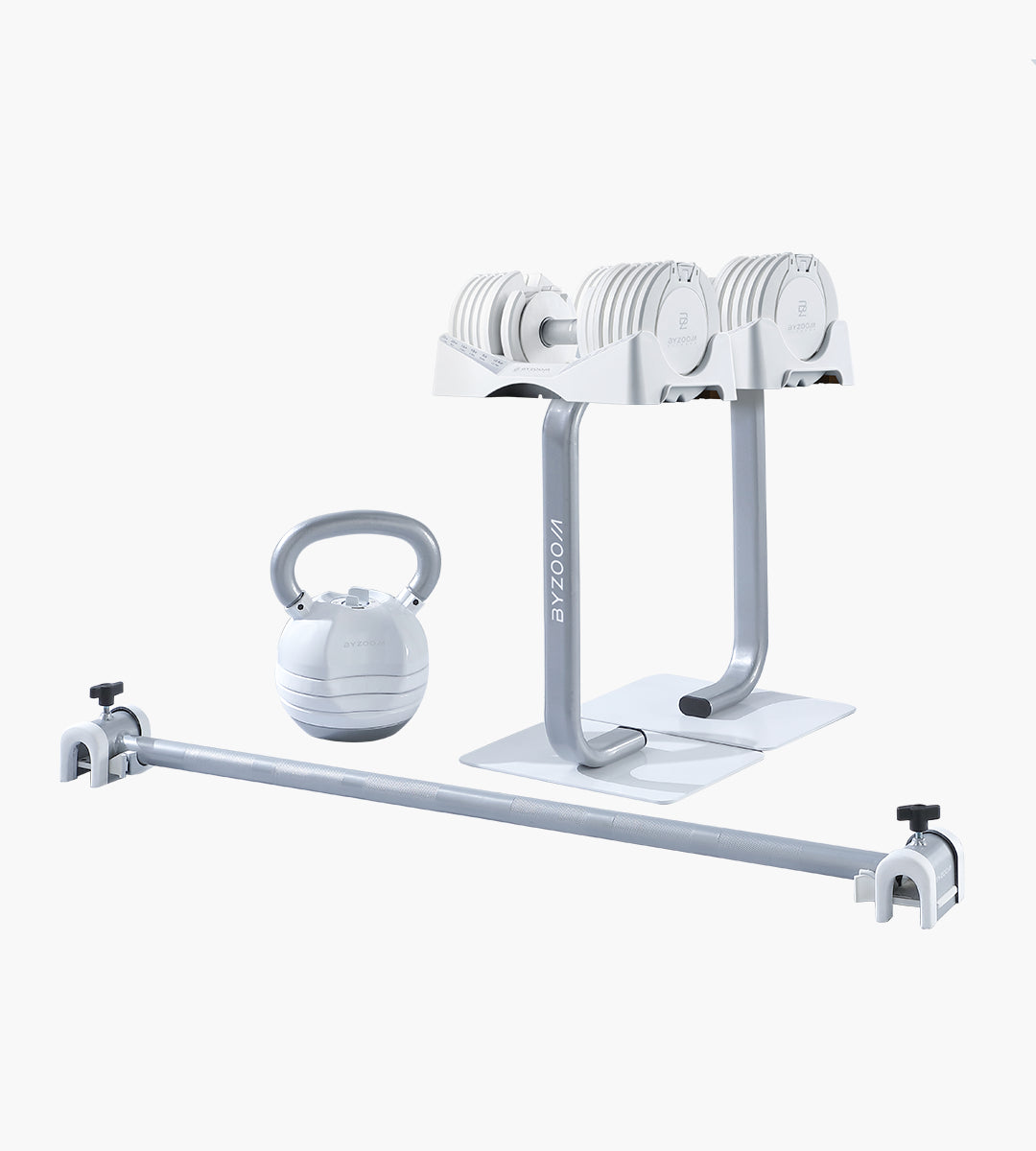 Pure Series 12.5KG (27.5LB) Dumbbells Bundle (White)