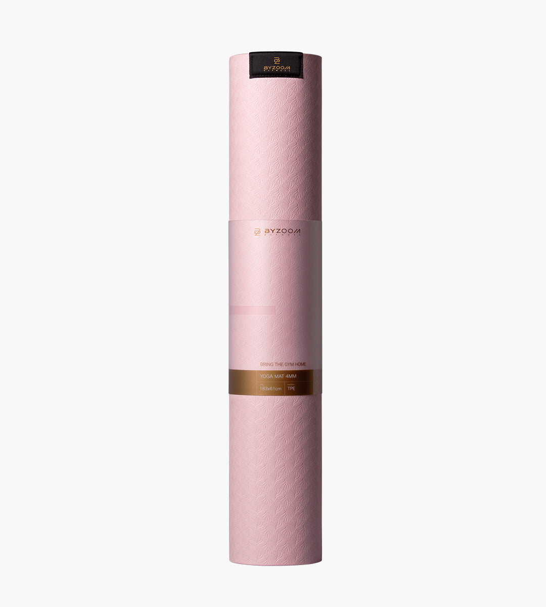 TPE Yoga Mat 4mm (Light Pink)