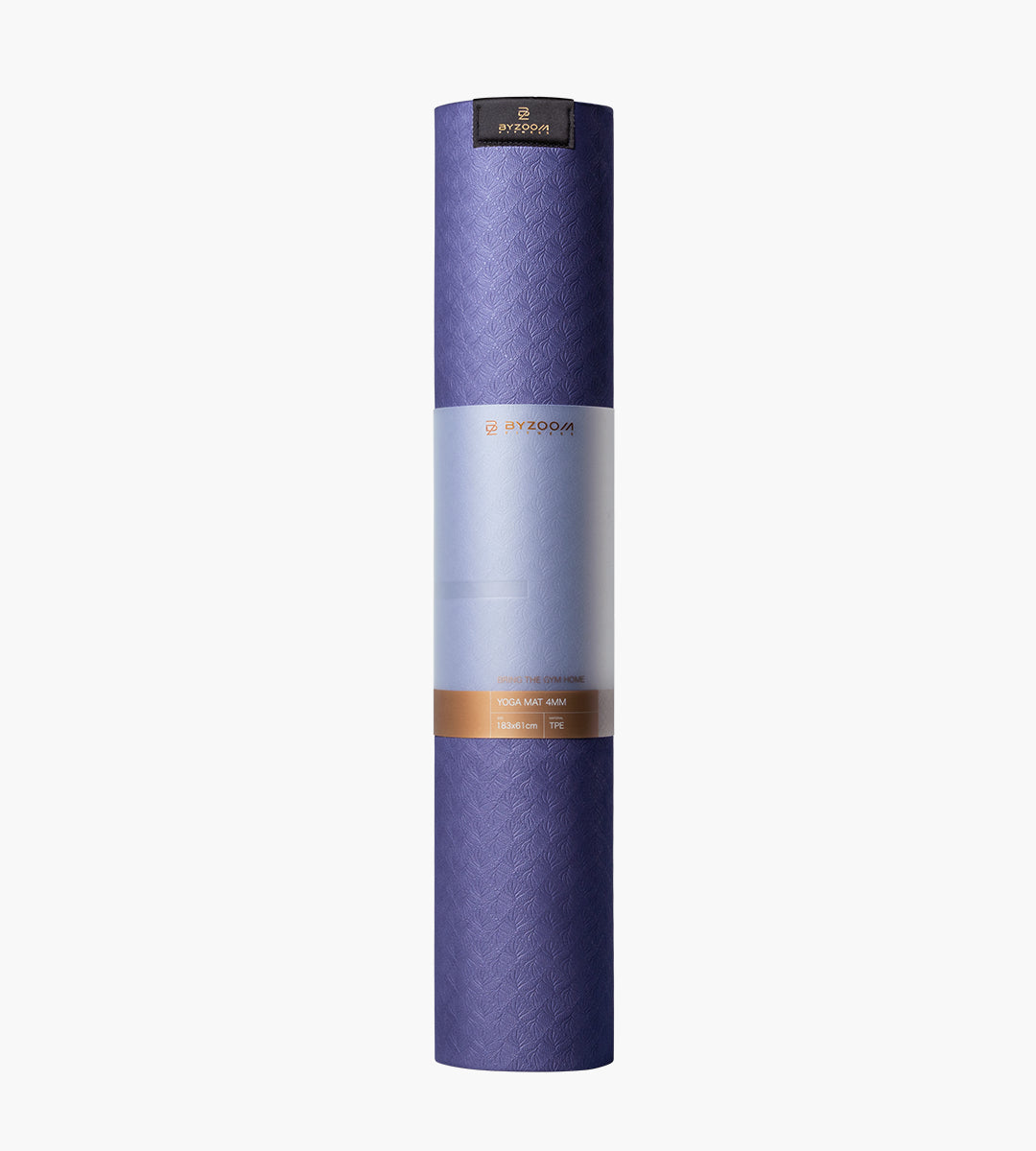 TPE Yoga Mat 4mm (Purple)