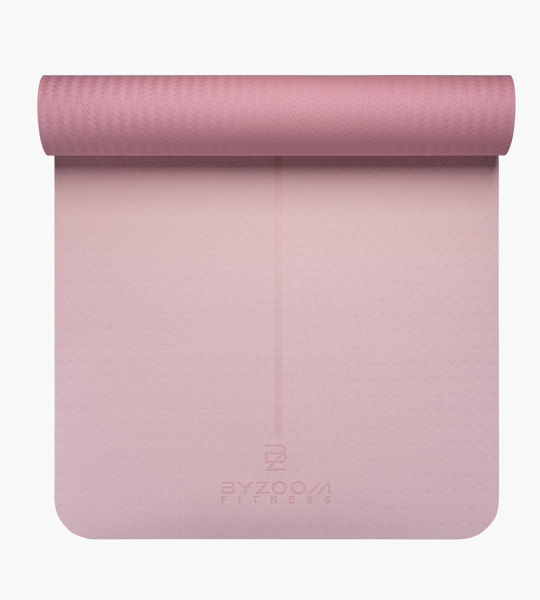 TPE Yoga Mat 4mm (Light Pink)