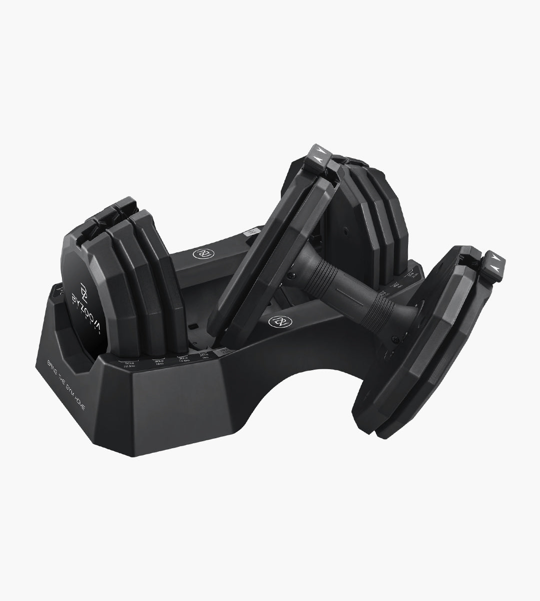 Classic Series 22.6kg (50LB) Adjustable Dumbbell (black