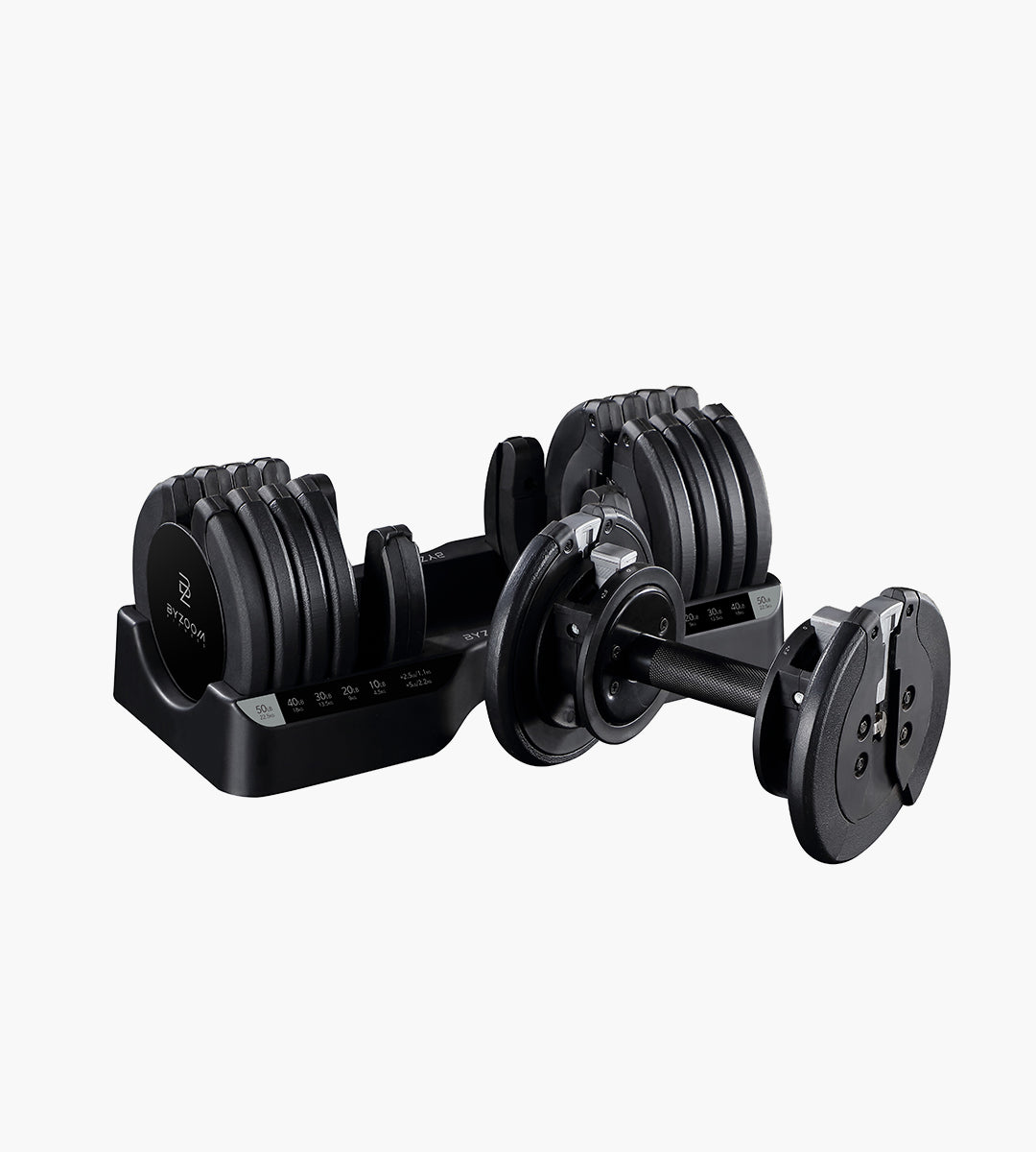 Pure Series 25KG (55LB) Adjustable Dumbbell (black)