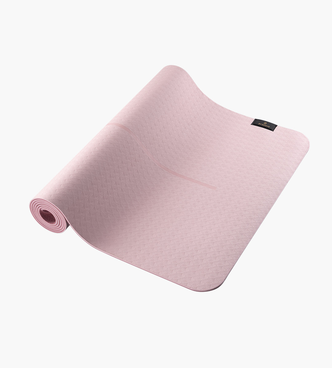 TPE Yoga Mat 4mm (Light Pink)