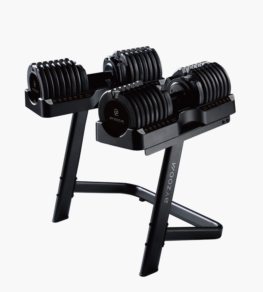 Pure Series 34KG (75LB)  Adjustable Dumbbell Stand (black)