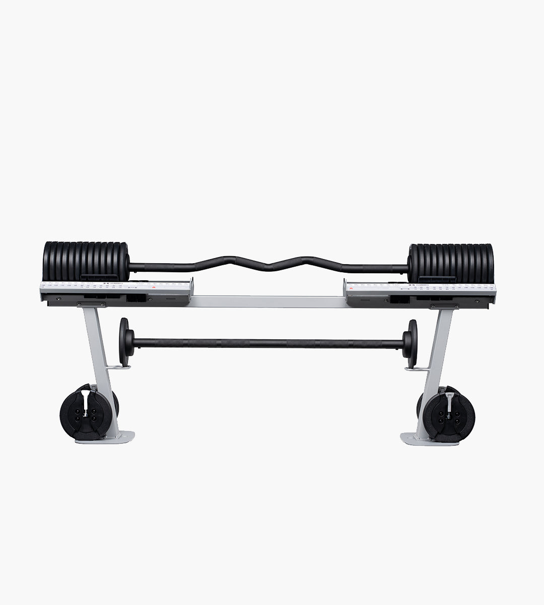 Pure Series Max 63.5kg (140LB) Dumbbell to Barbell Converter (black)