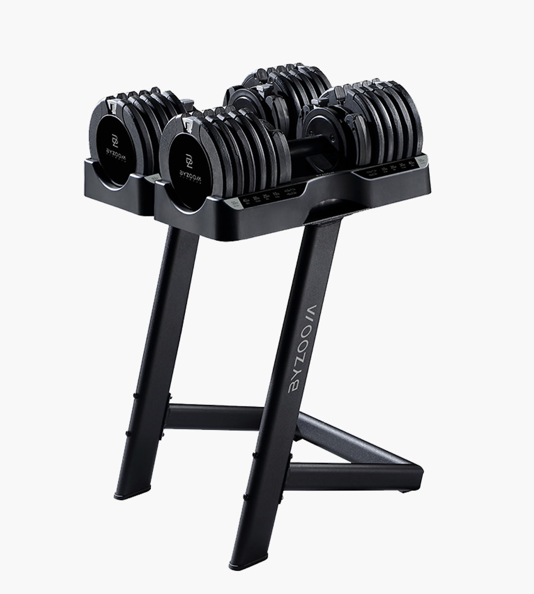 Pure Series 22.6/25KG Adjustable Dumbbell Stand (black)