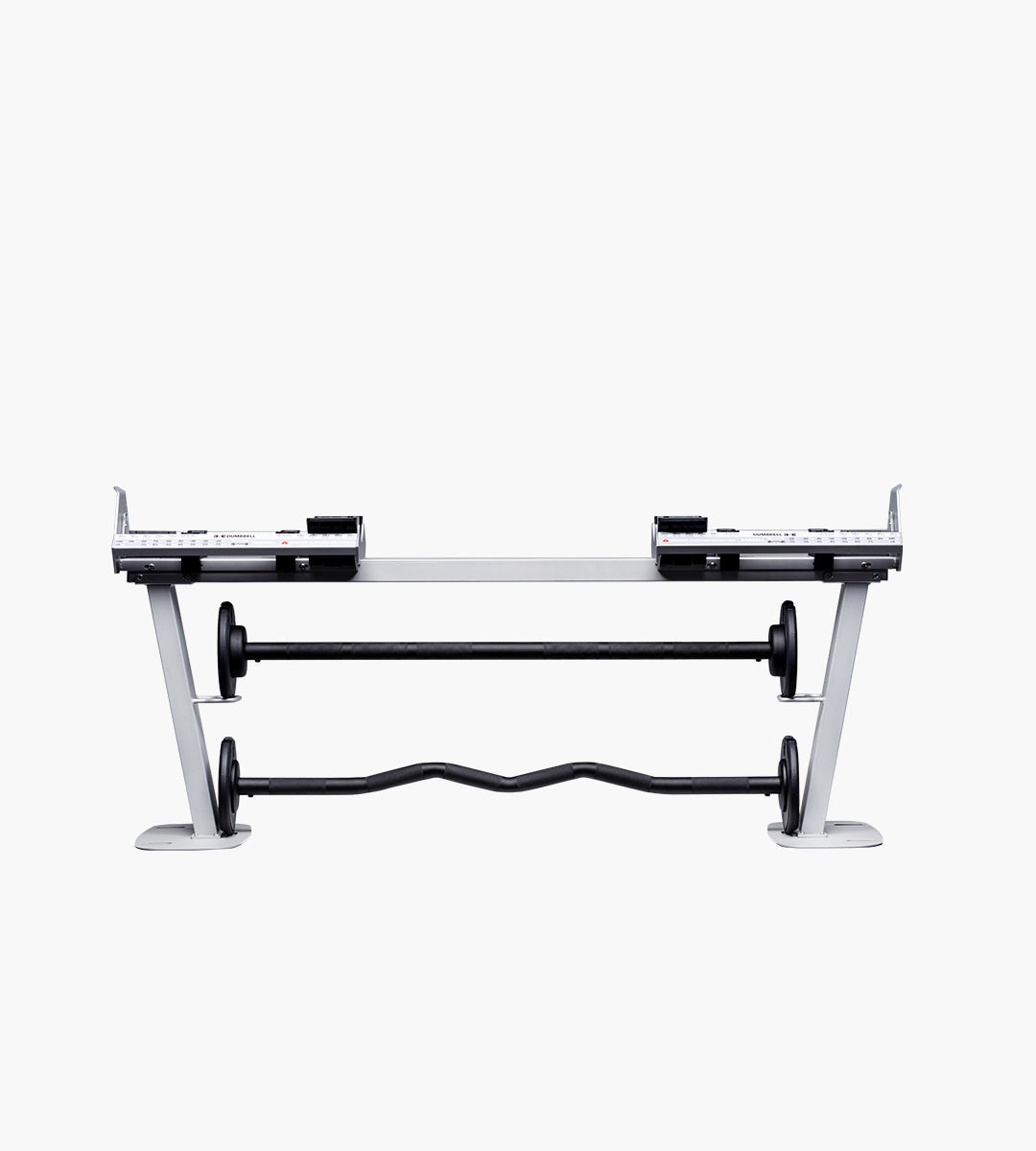 Max 45.3KG(100LB) Dumbbell to Barbell Converter (Black)