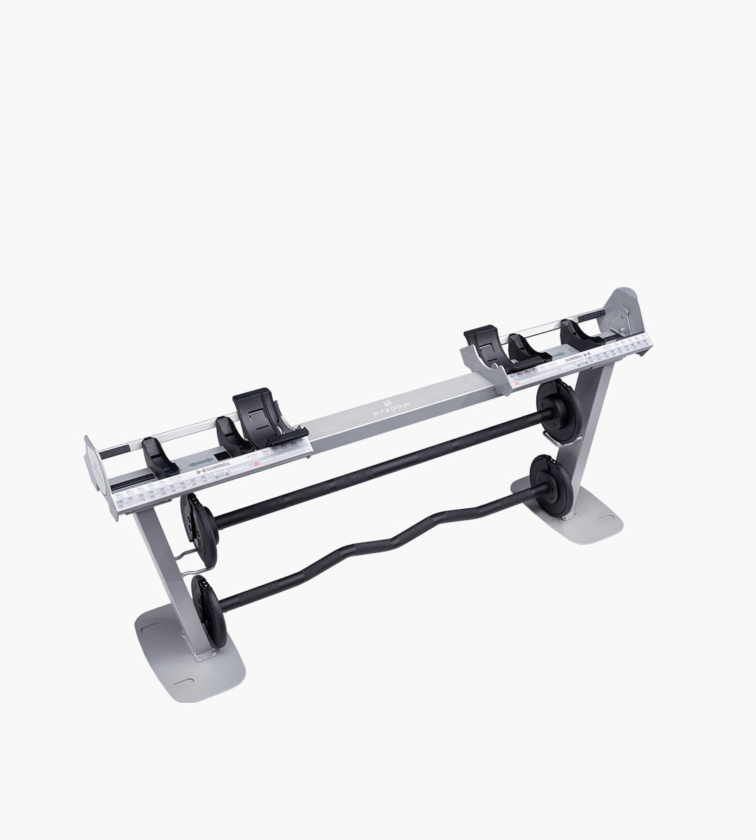 Max 45.3KG(100LB) Dumbbell to Barbell Converter (Black)
