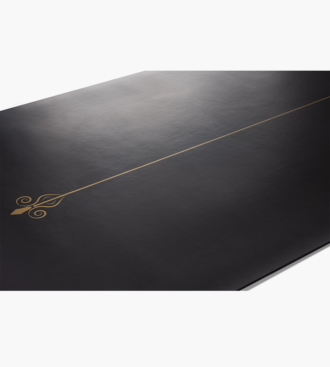 PU Natural Rubber Yoga Mat 5mm (black)