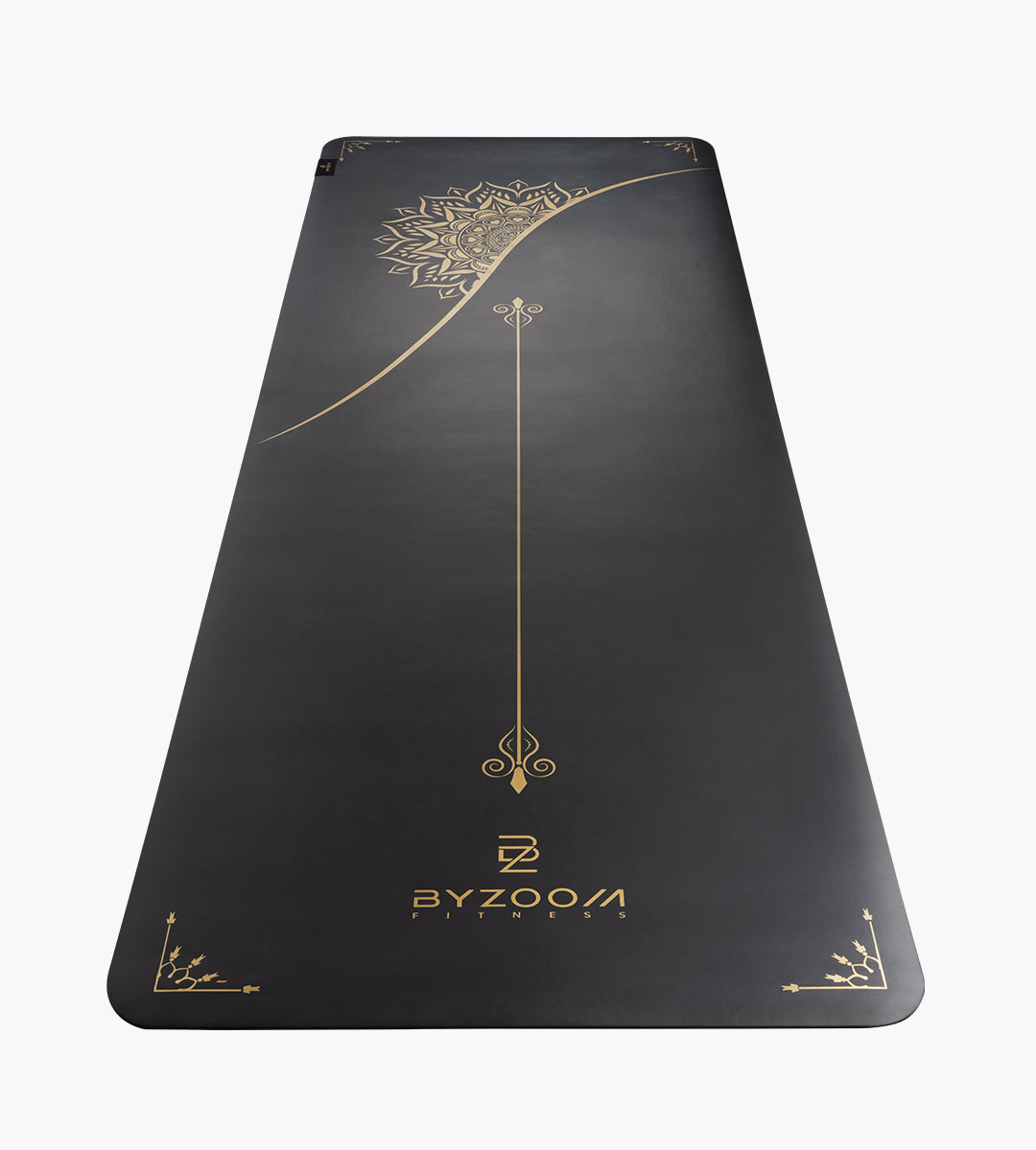 PU Natural Rubber Yoga Mat 5mm (black)