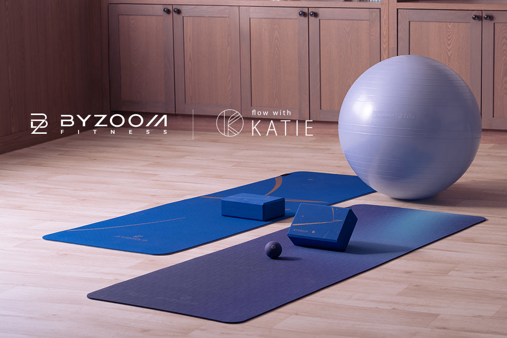 宇宙的寧靜與力量：BYZOOM｜Flow With Katie 凱蒂瑜珈系列 正式上線！