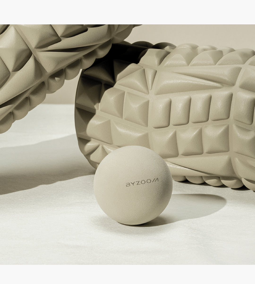 Cashmere-colored massage ball