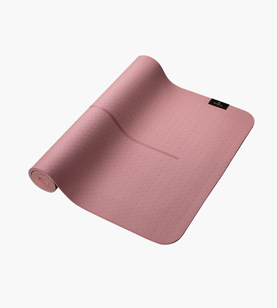 TPE Yoga Mat 4mm (Pink) 