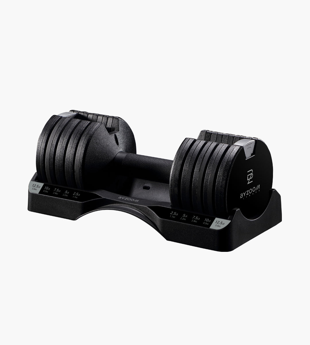 Pure Series 34kg (75LB) Adjustable Dumbbell (black) – ByzoomFitnessGlobal Pure Series 34kg (75LB) Adjustable Dumbbell (black) – ByzoomFitnessGlobal