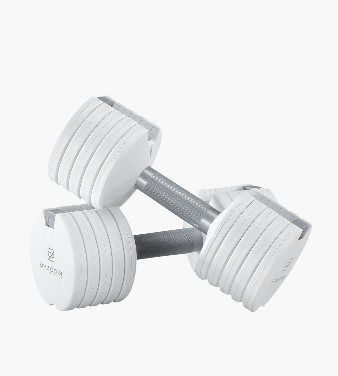 (Buy 2 offer) Pure Series 5.6KG (12.5LB) Adjustable Dumbbell (white) 