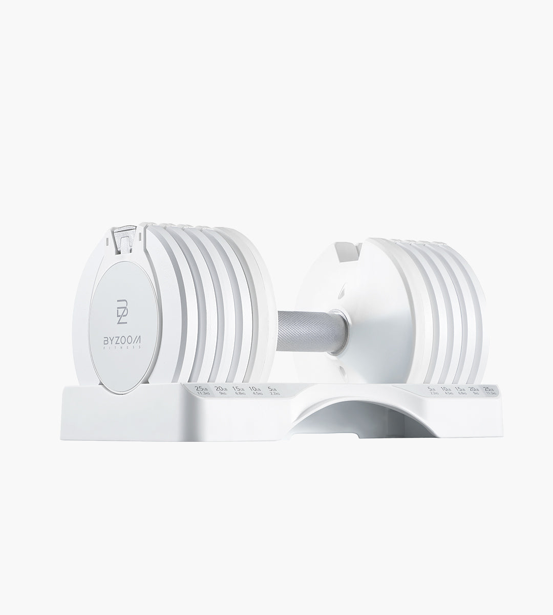 Pure Series 11.3kg (25LB) Adjustable Dumbbell (white)