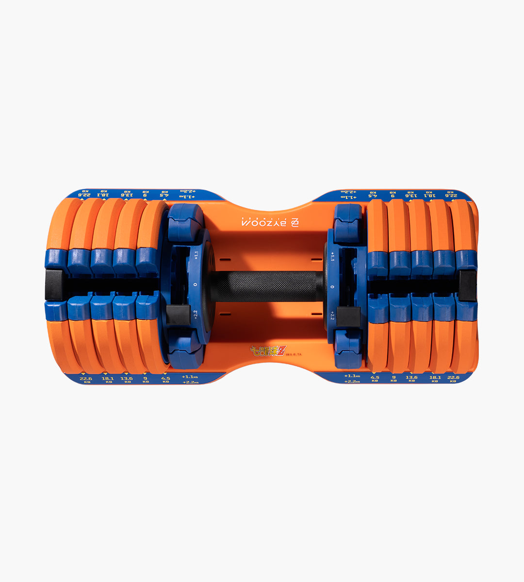 七龍珠Z 25kg(55LB)15段重量 可調式啞鈴 (悟空款)