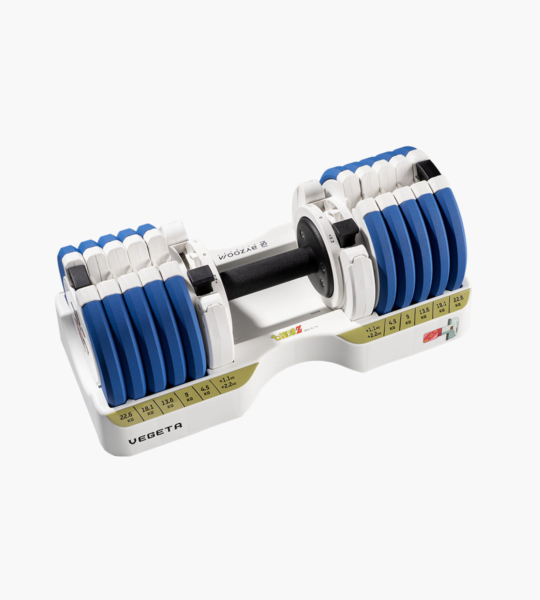 七龍珠Z 25kg(55LB)15段重量 可調式啞鈴 (達爾款)