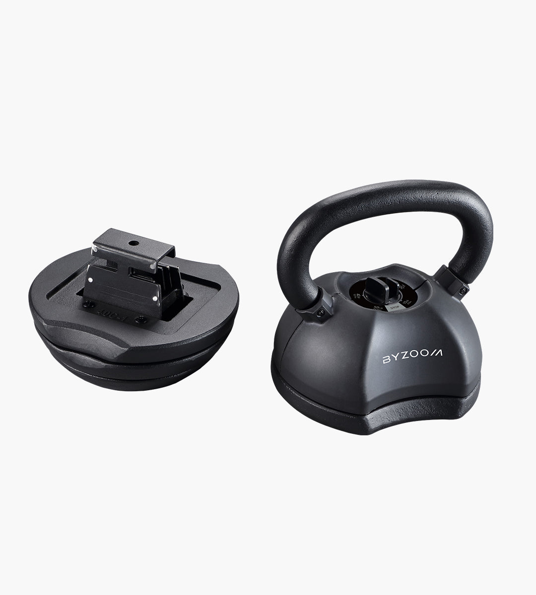 Pure Series 22.6KG (50LB) Adjustable Kettlebell (black)