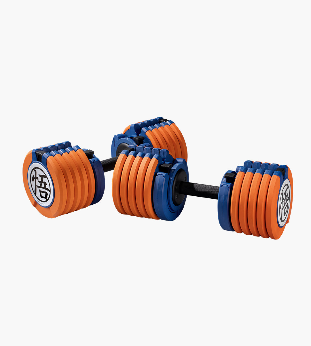 七龍珠Z 25kg(55LB)15段重量 可調式啞鈴 (悟空款)